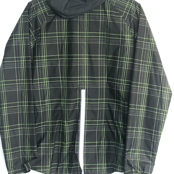 REEBOK Black Green Windshield Jacket - Picture 5 of 6